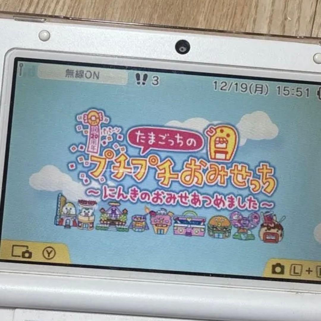 たまごっちのプチプチおみせっち にんきのおみせあつめました 3DS カセット