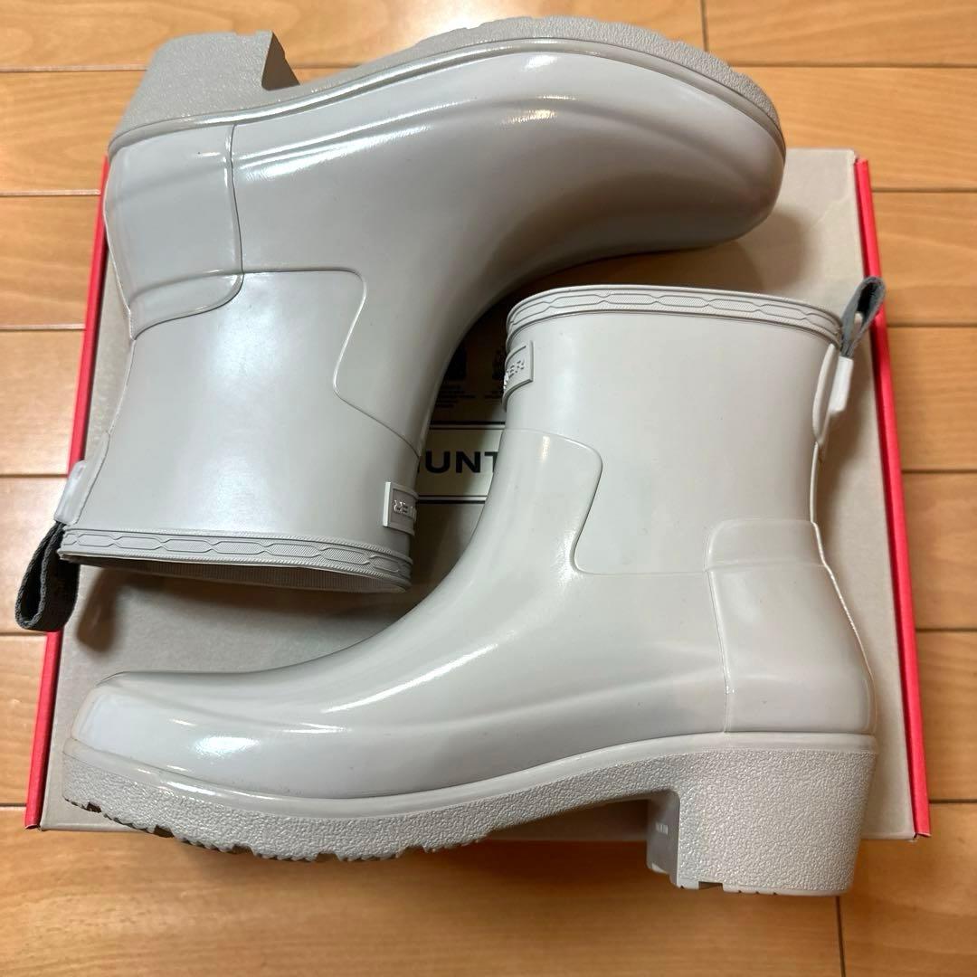 新品　HUNTERハンター　ショートレインブーツ　22cm販売価格18,700円