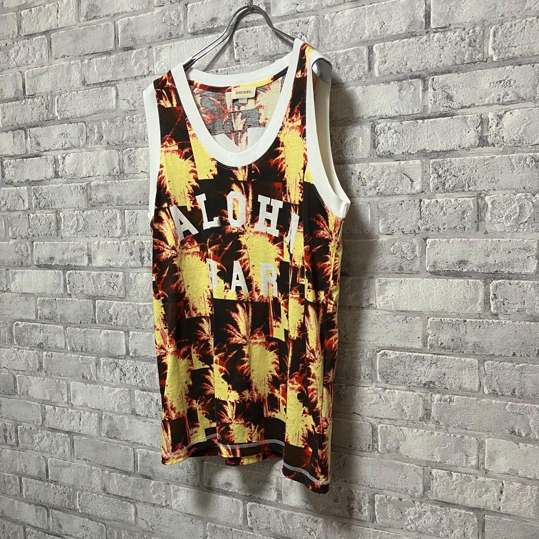 【DIESEL】ディーゼル タンクトップ Lサイズ カッコイイ お洒落