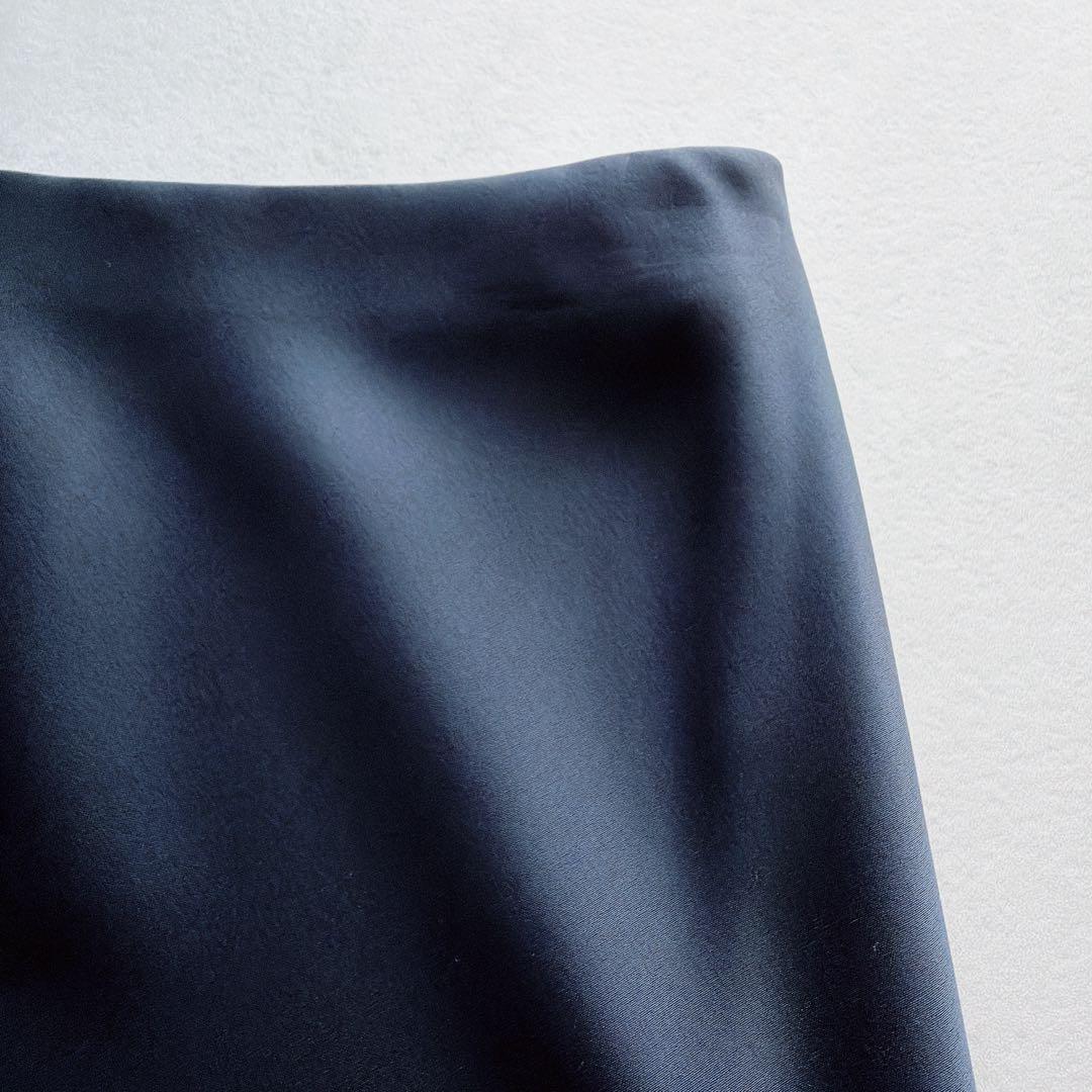スカート 24SS Theory BASE SATIN FLUID MAXI SK