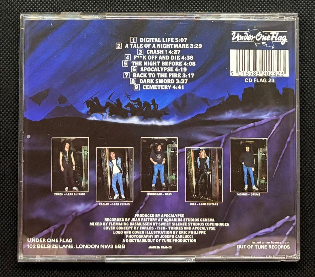 APOCALYPSEアポカリプス1stスイス産伝説B級スラッシュメタルフランス盤