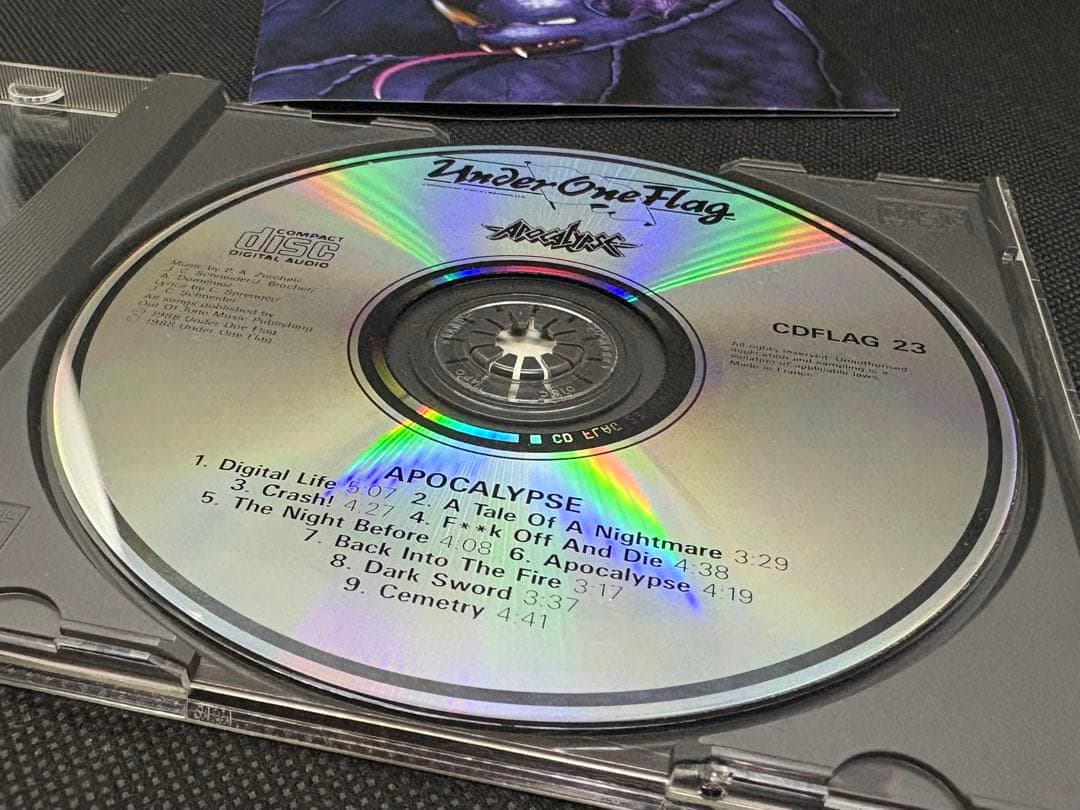 APOCALYPSEアポカリプス1stスイス産伝説B級スラッシュメタルフランス盤