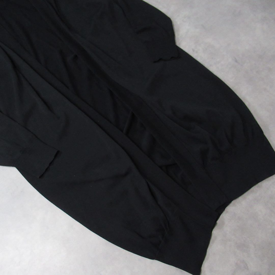 HYKE / オーバーサイズ コットン ニット ロング カーディガン セーター