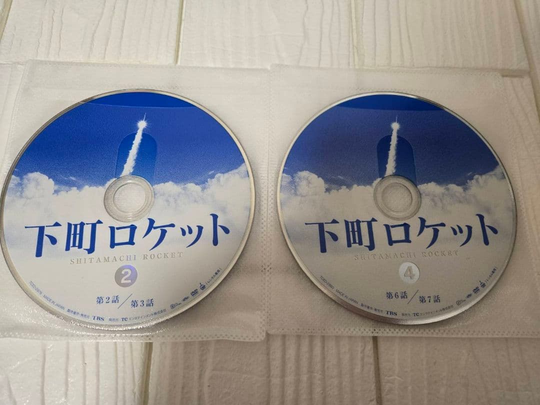 下町ロケット　(第1期) 　全6巻 レンタル　DVD 阿部寛