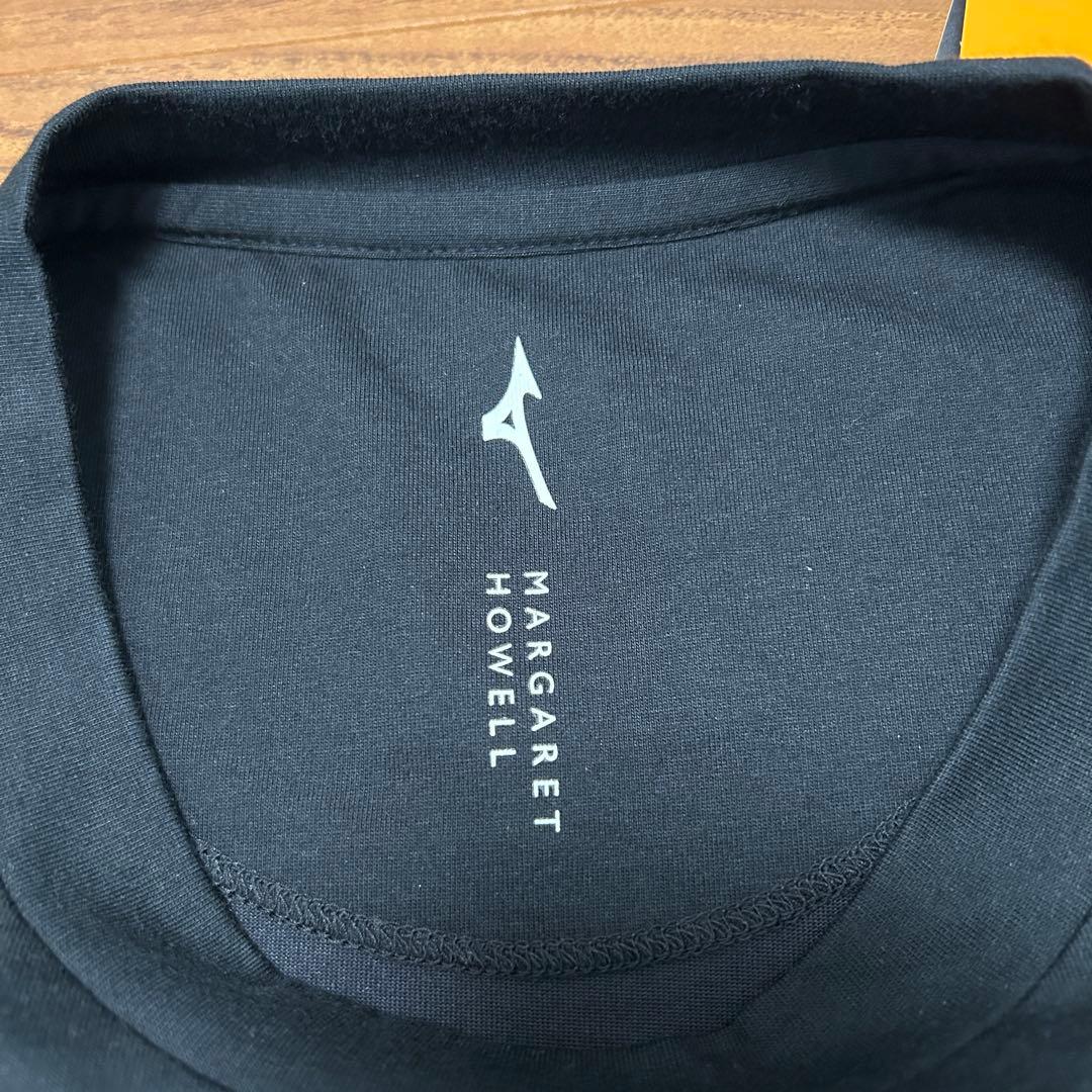 【新品未使用タグ付】マーガレットハウエル×ミズノ 半袖Tシャツ　ブラックM