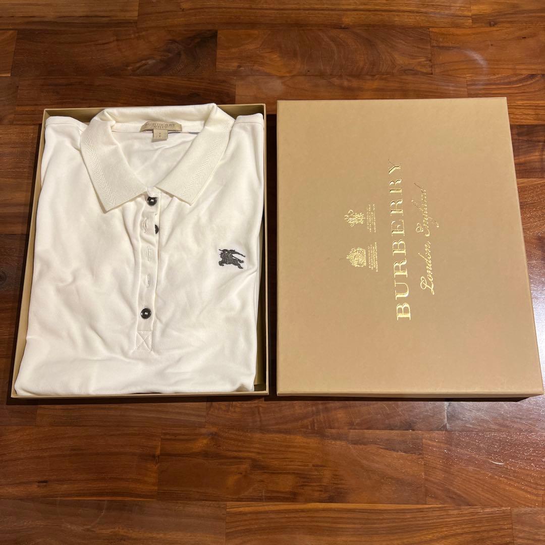 値下げ【12,800→9,800】Burberry バーバリー　ポロシャツ　半袖