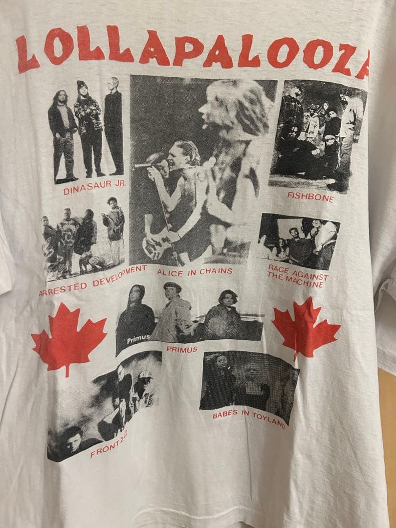 Lollapalooza 1993 Tシャツ