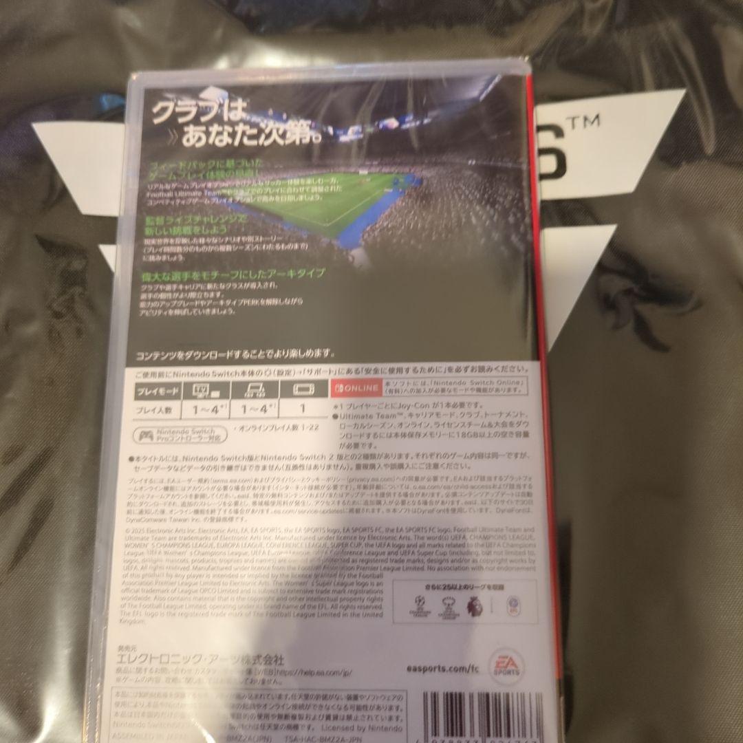 NintendoSwitch　EA SPORTS FC26特典付き　新品未使用