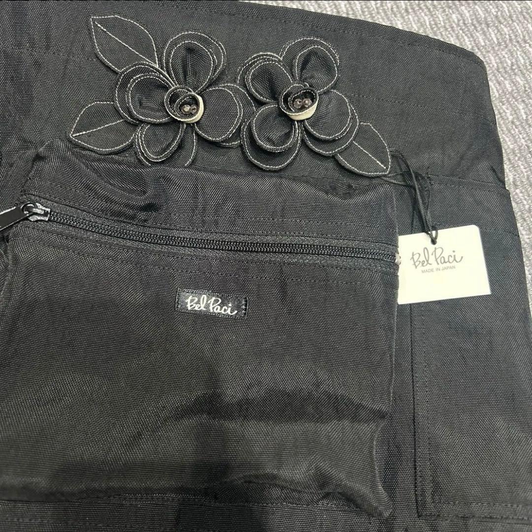 izumi　ベルパーチ belpaci お花ブーケナイロンヒップバッグ