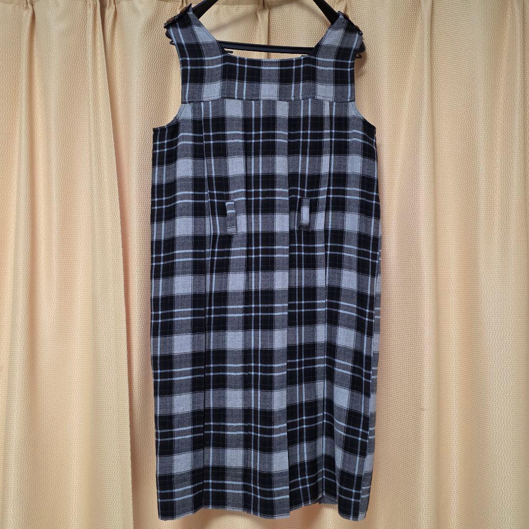 Vivienne Westwood ノースリーブひざ丈ワンピース チェック柄