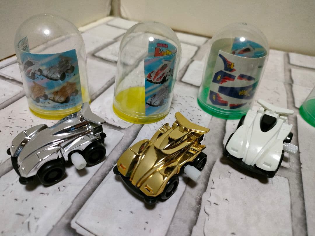 珍品希少！プライズ非売品！爆速兄弟レッツ&ゴー！！ゼンマイカー全6種コンプ
