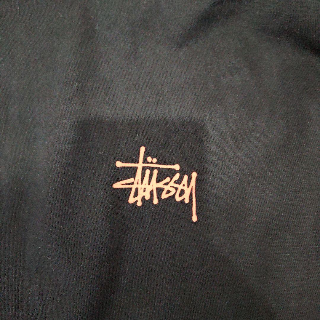 ロー様　美品　Stussy ブラック Tシャツ M　ショーンフォントロゴ
