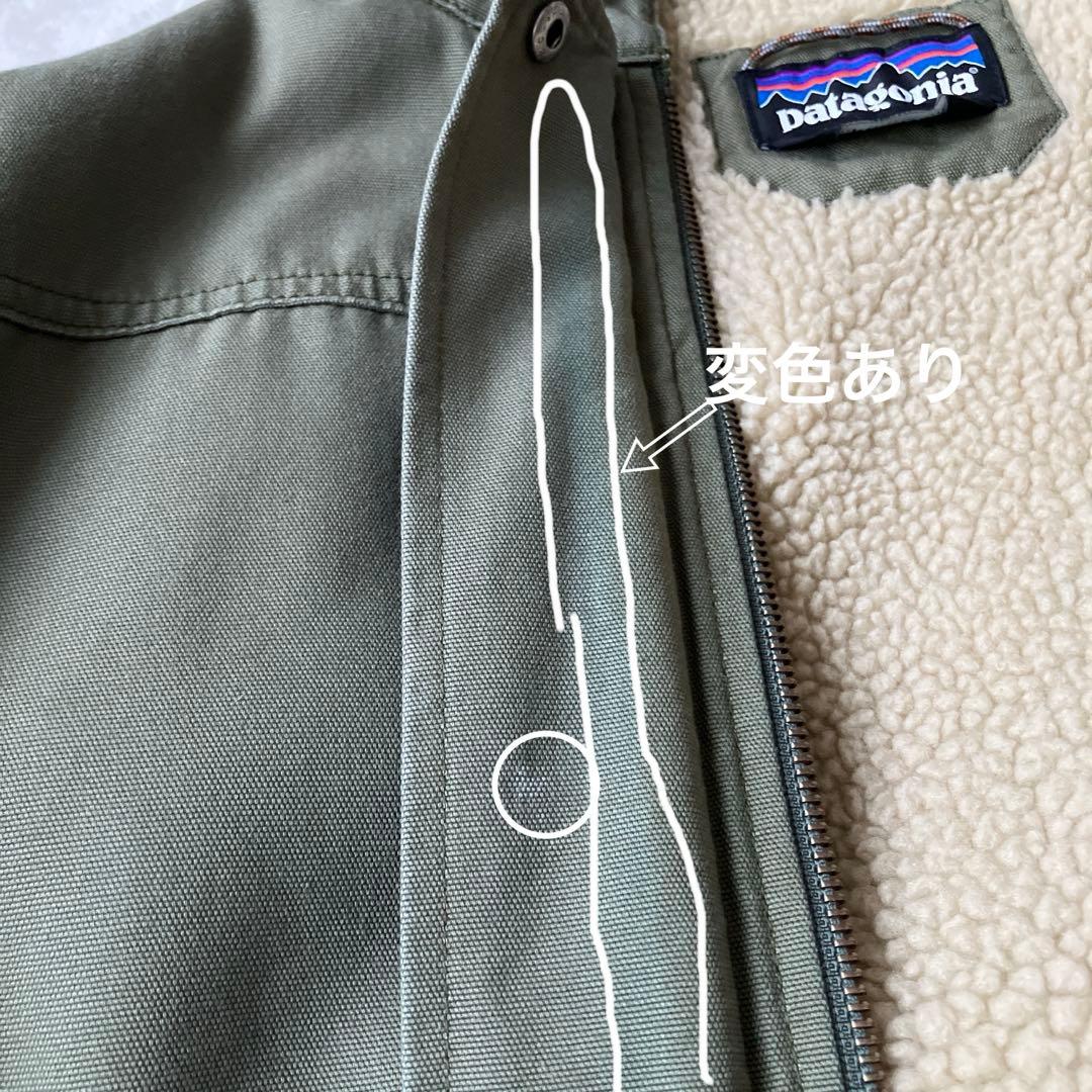 Patagonia オリーブ色 ミリタリースタイル モッズコート　レディース　S