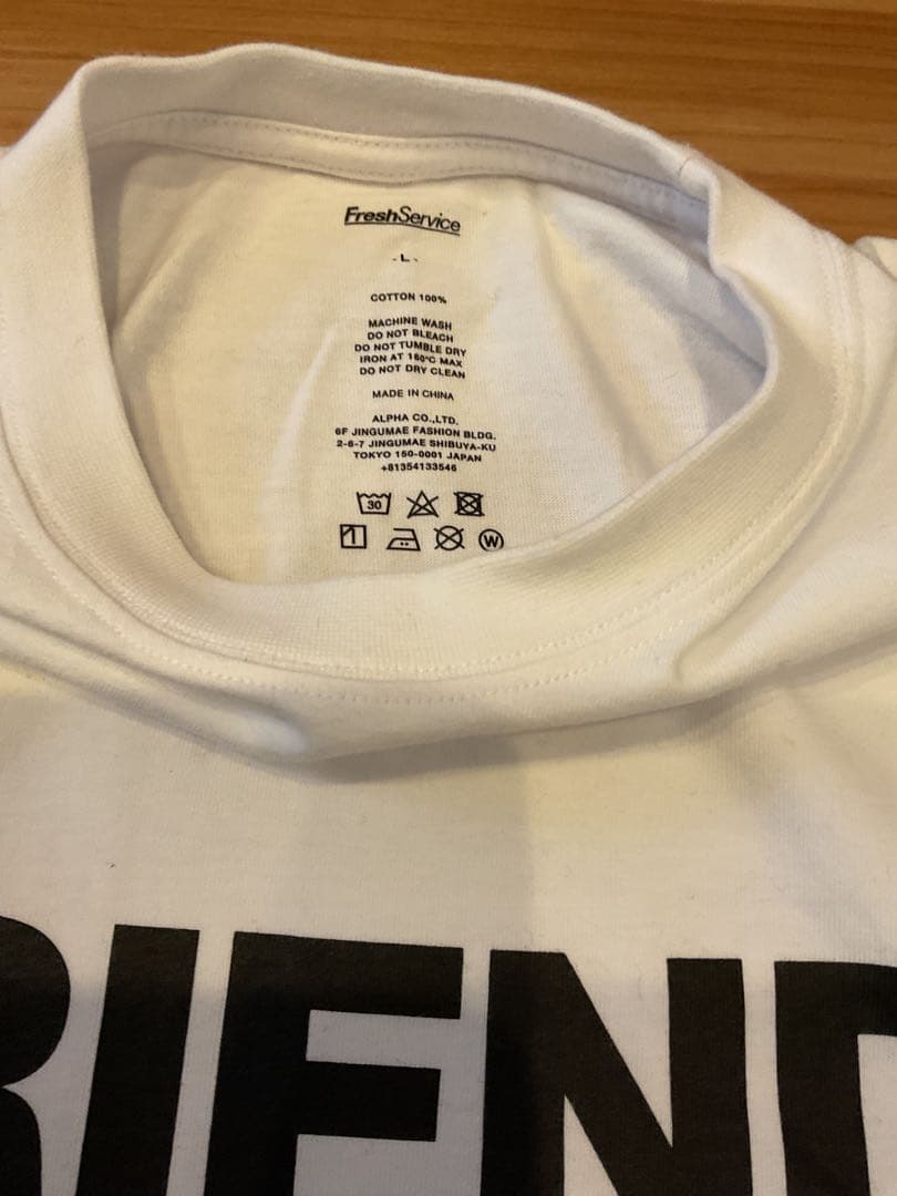 FreshService FRIEND EDITIONS Tシャツ L
