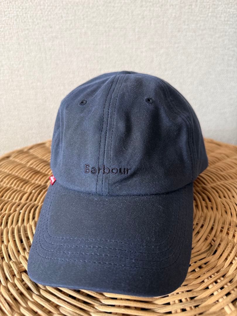 BARBOUR × LEVI’S コラボ　ワックスコットンキャップ　タグあり美品