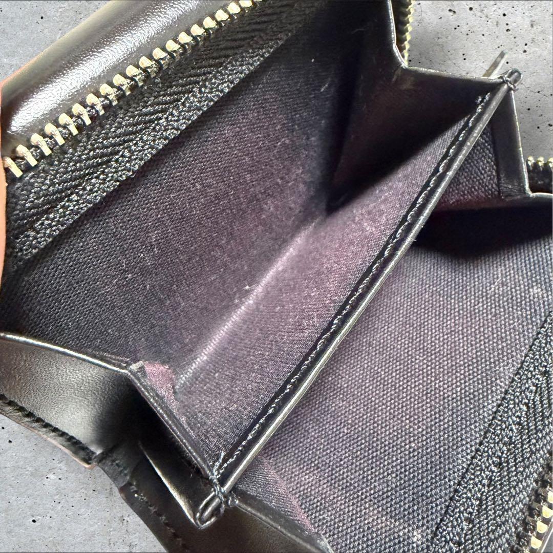 Vivienne Westwood 三つ折り財布 ブラック オーブパッチ