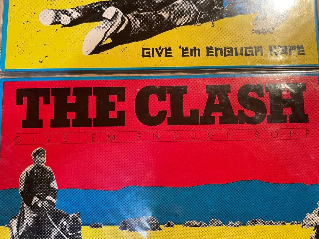 洋楽 The Clash Give Em Enough Rope USoriginal