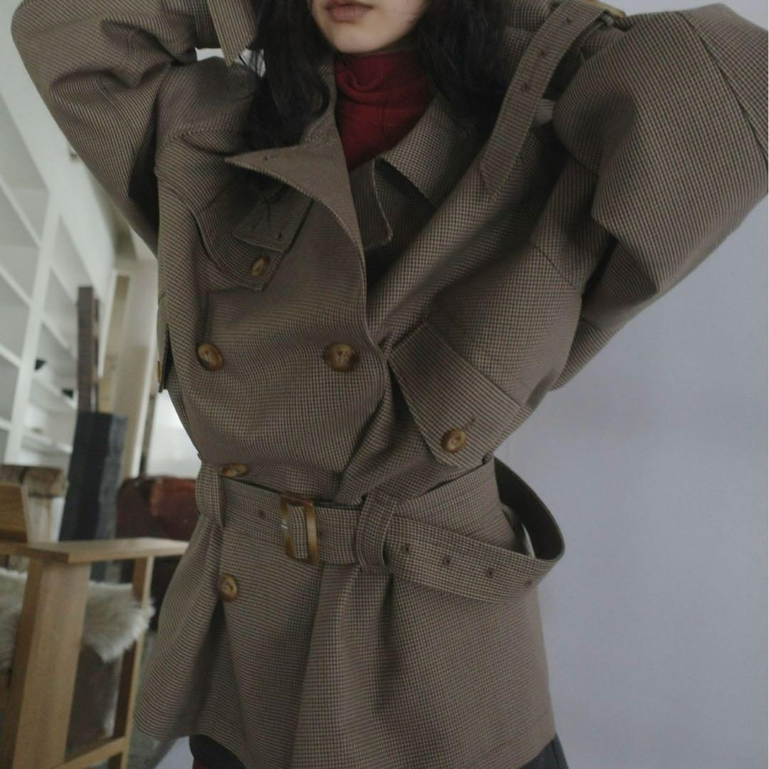 ジャケット・アウター AMERI DADDY MIDI TRENCH COAT