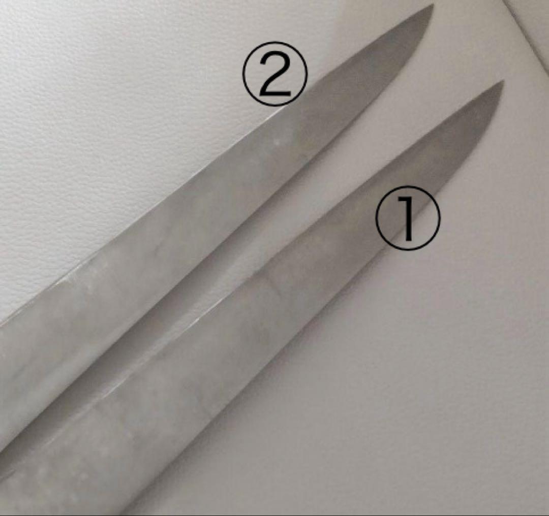 筋引き包丁①② 27cm