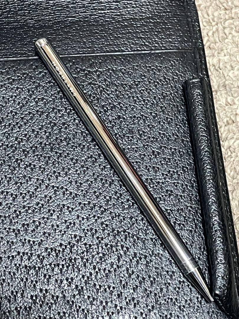 Smythson（スマイソン）　レザーメモパッド &ポールペン　英王国御用達