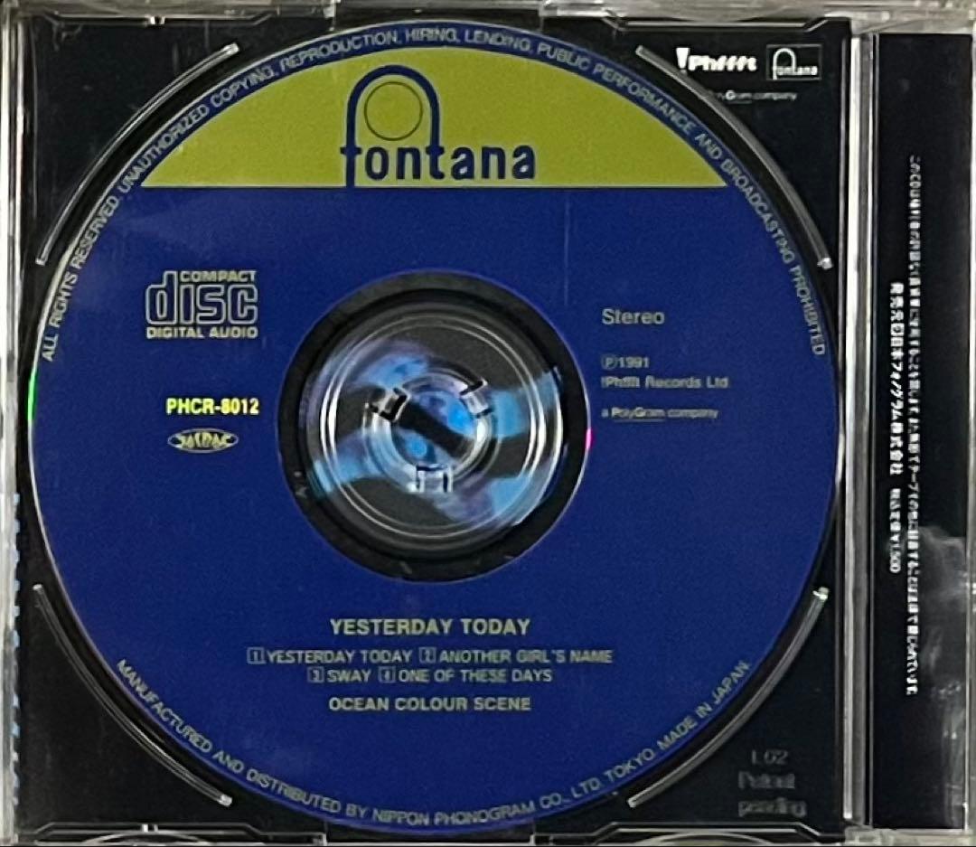 洋楽 ocean colour scene yesterday today ACID!