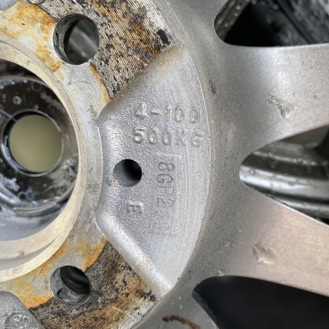 スタッドレスタイヤ 15インチ ホイール付185/65/R15 日産ノート他