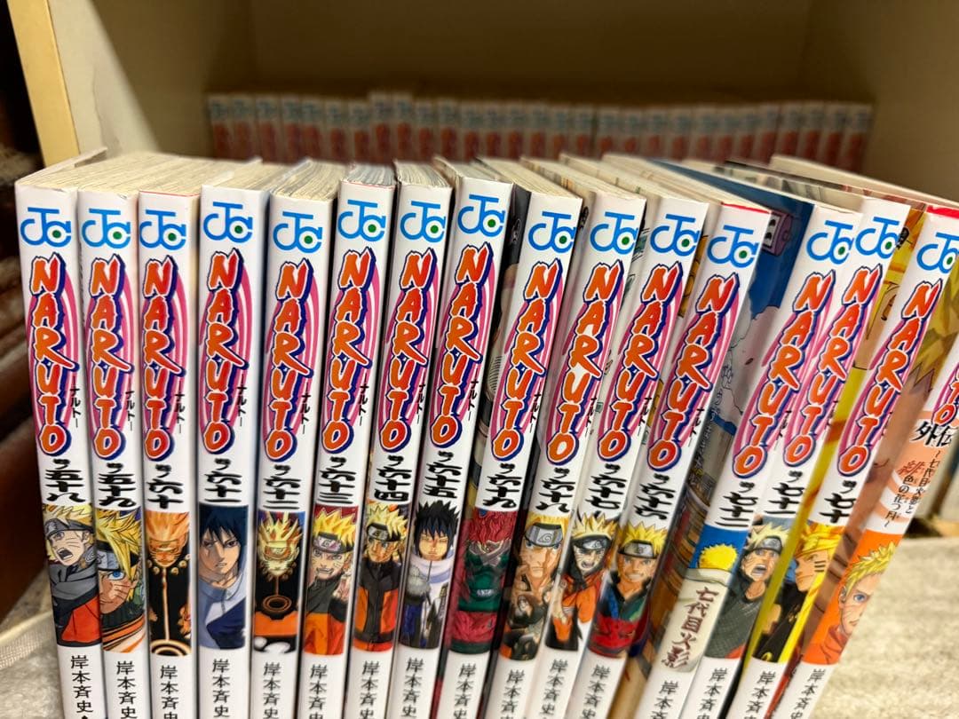 NARUTO ナルト　全巻セット 外伝付き　岸本斉史　72巻＋1巻　合計73冊