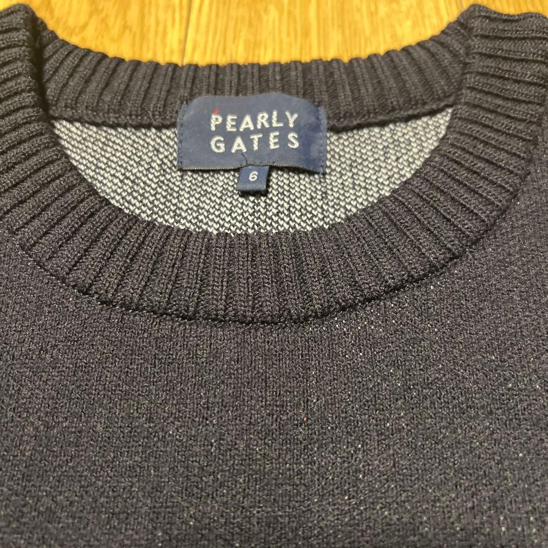 PEARLY GATES ブラック セーター サイズ6 XLサイズ