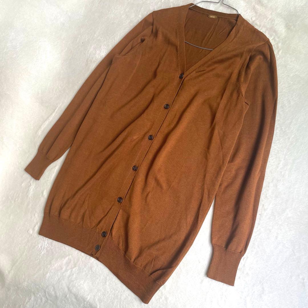 【定価3.9万】美品　MUSE ドゥーズィエムクラス シルクコットンカーディガン