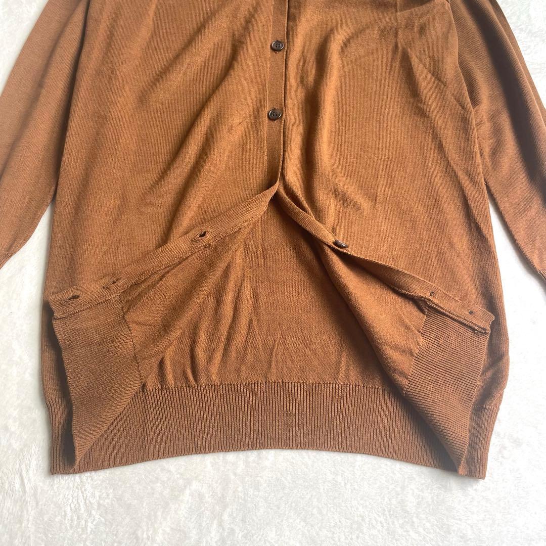 【定価3.9万】美品　MUSE ドゥーズィエムクラス シルクコットンカーディガン