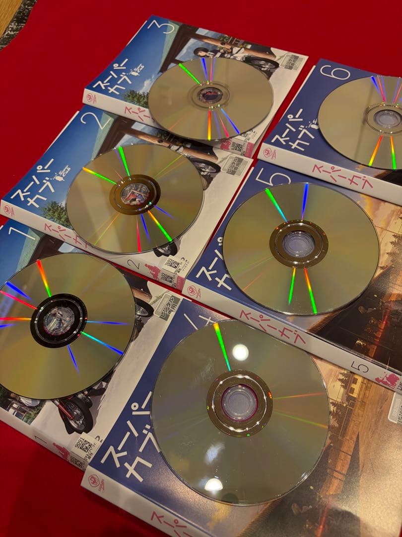 スーパーカブ　全6巻　dvd
