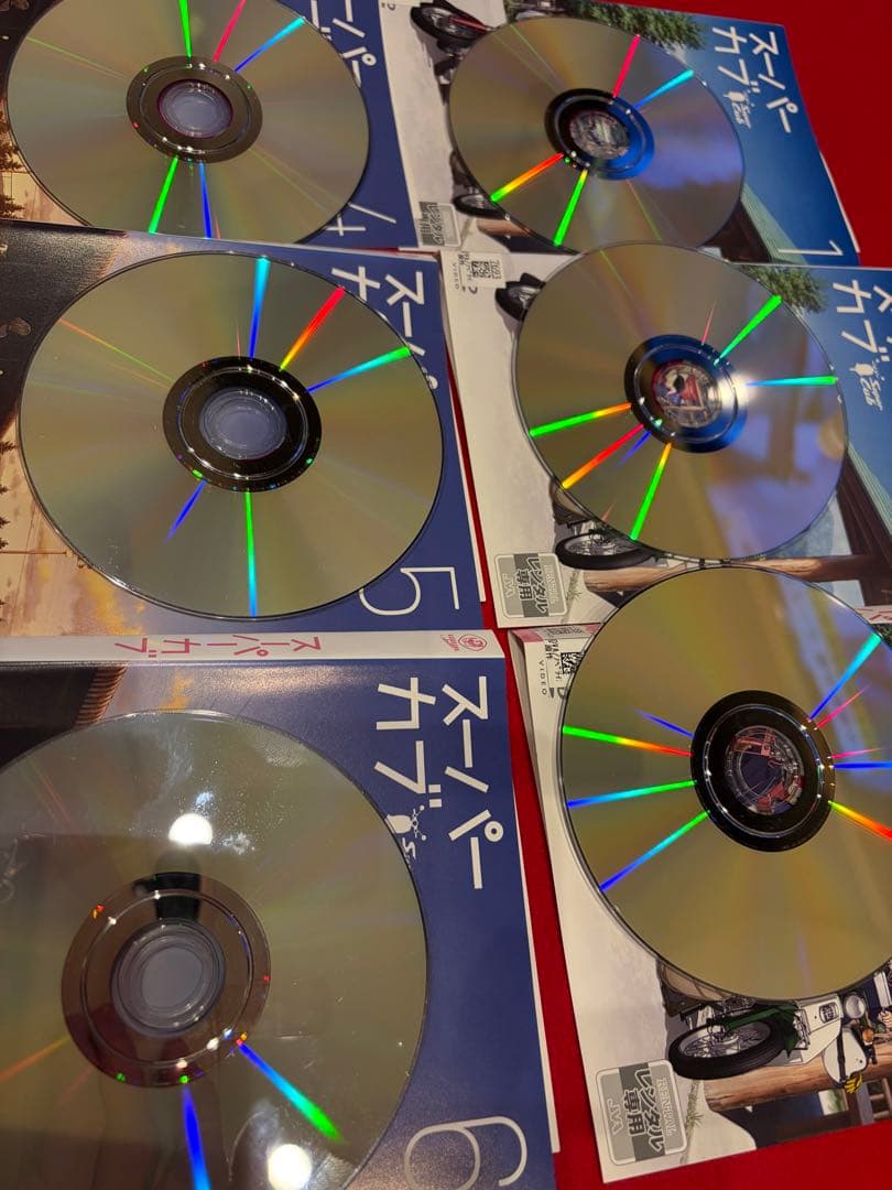 スーパーカブ　全6巻　dvd