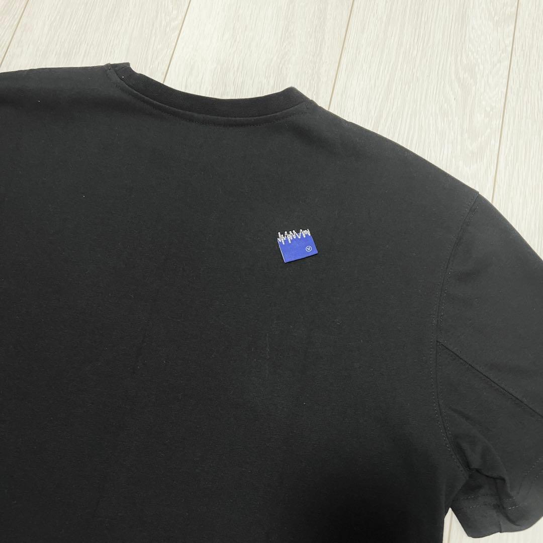 アダーエラー AderError タグTシャツ XXS ブラック黒アーダーエラー