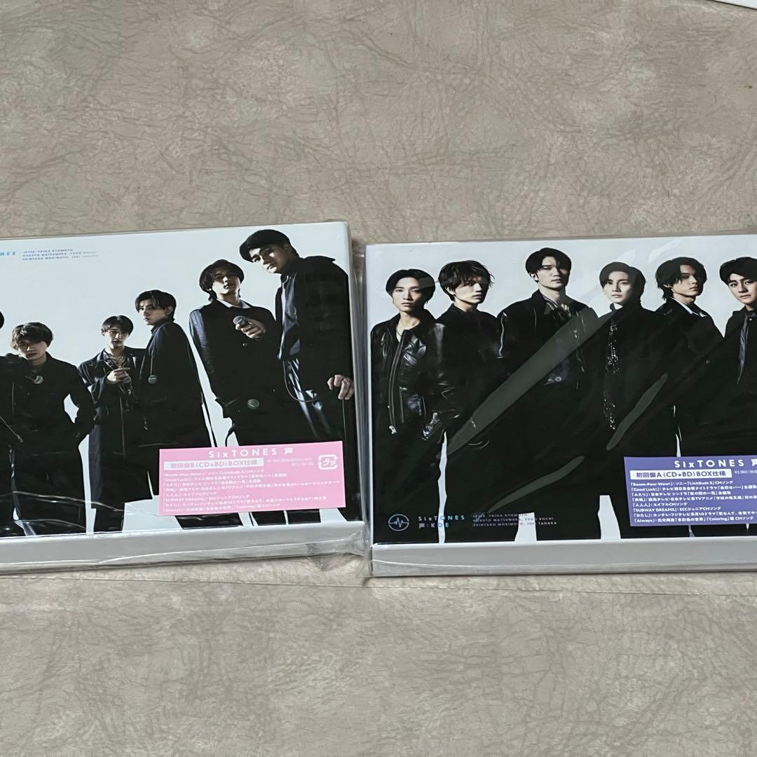 SixTONES 慣性の法則グッズ、CD10枚、Blu-ray4setまとめ売り