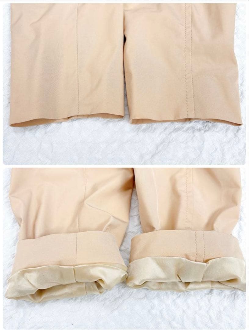極美品✨ボーダーズアットバルコニー　フリルスプリングコート　ベージュ