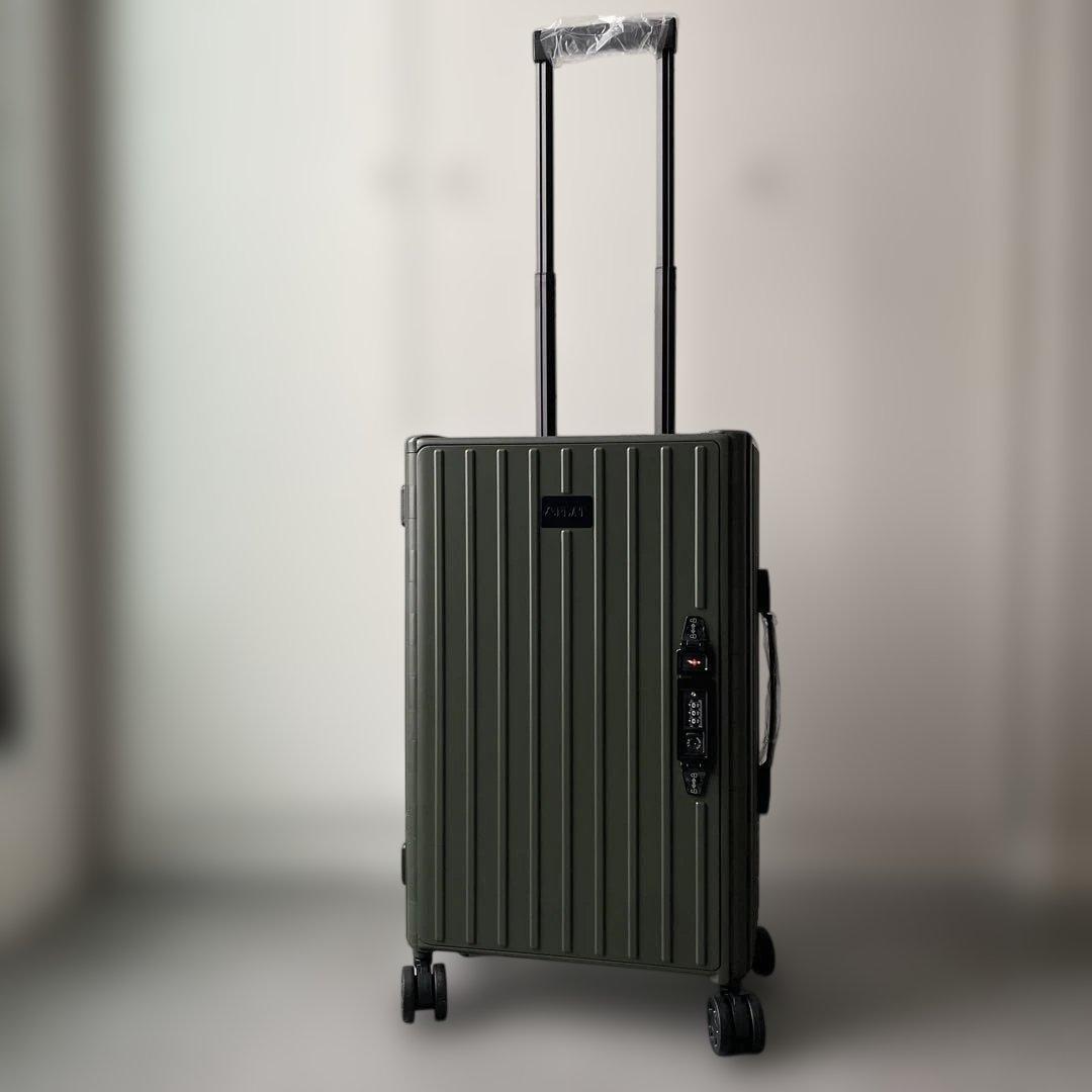 &.FLAT折り畳めるキャリーケース 機内持ち込み可能35Lスーツケースフラット