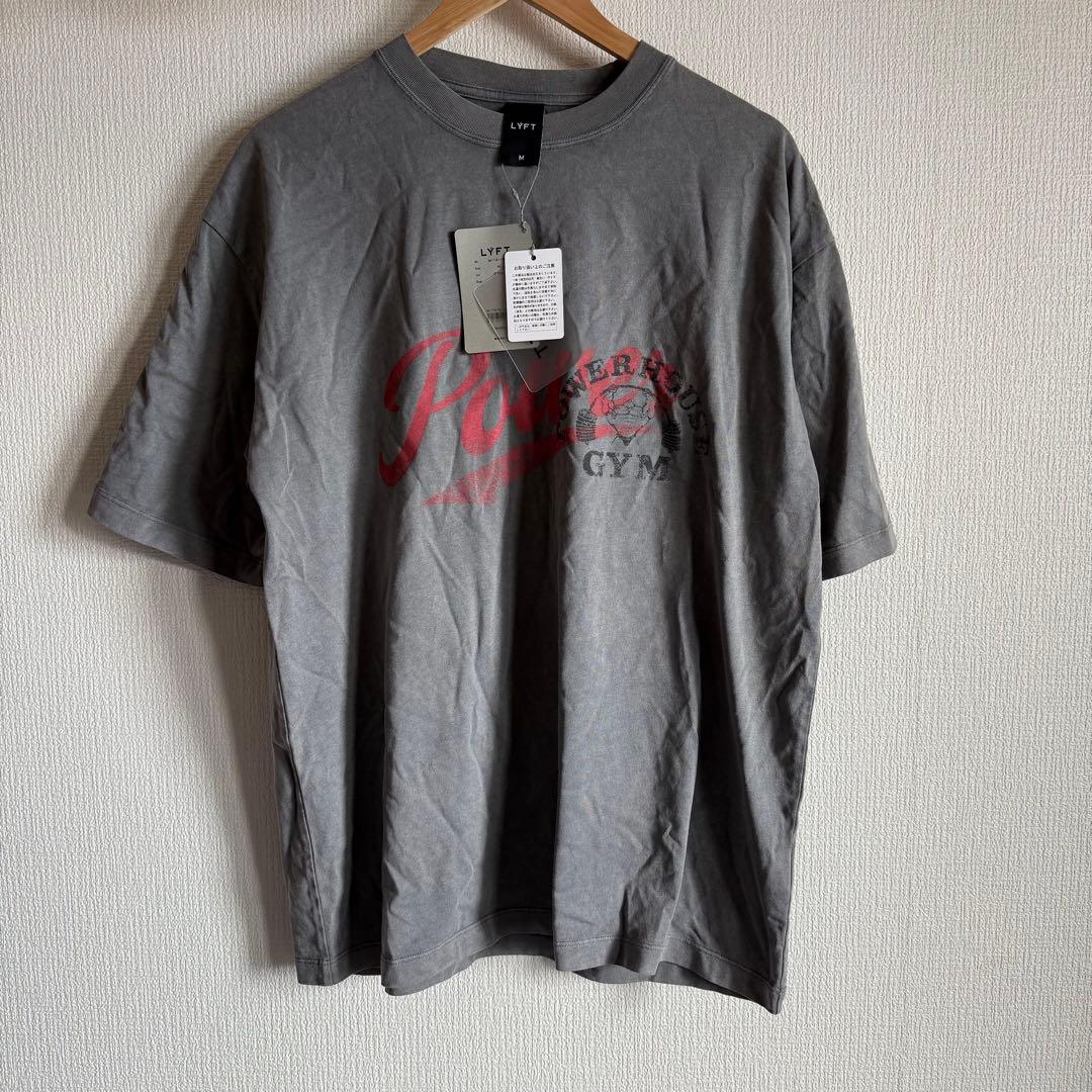 Lyft×Powerhouse Gym Tシャツ M d.grey
