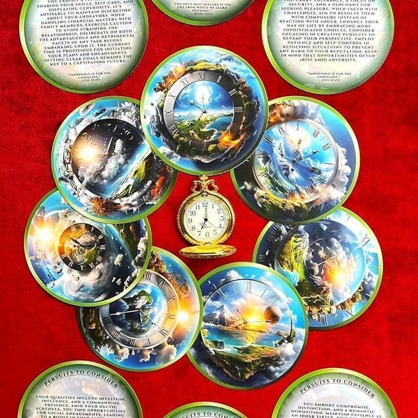 訳あり特価【オラクルカード／アファメーションカード】大ボリューム✨時を刻むデッキ
