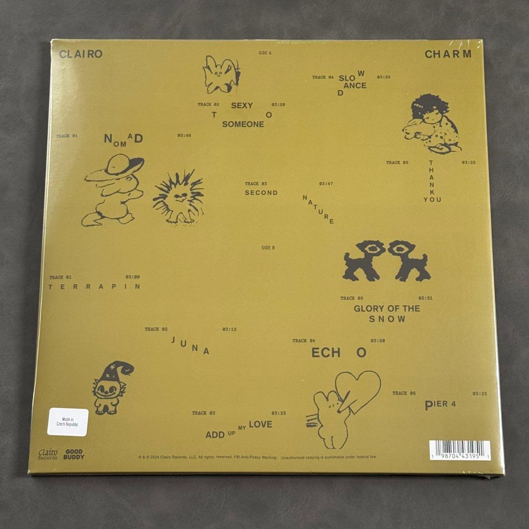 Clairo - Charm【アナログレコード】新品未開封　カラーヴァイナル