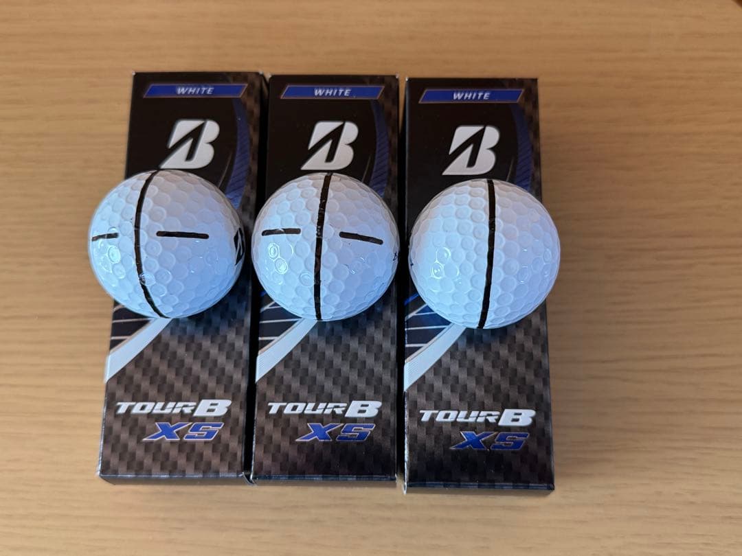 未使用 BRIDGESTONE Tour B XS ホワイト 30球セット