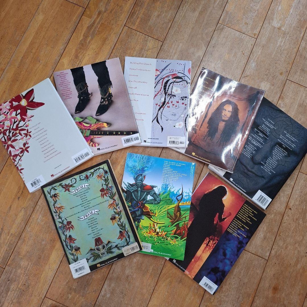 STEVE VAI バンドスコア　TAB 洋書　海外出版　レア　１０冊