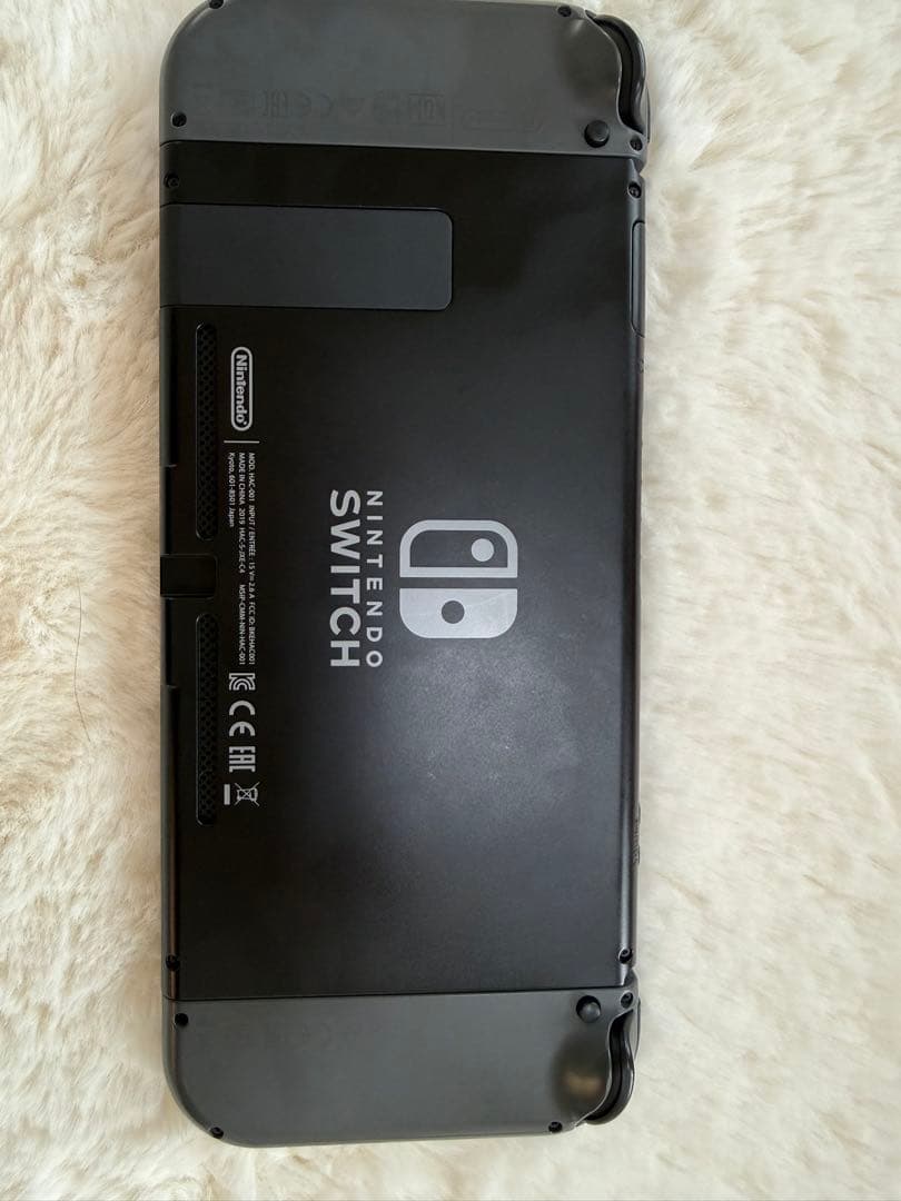 Nintendo Switch 本体 グレー 箱付　付属品完備【ドック等未使用】