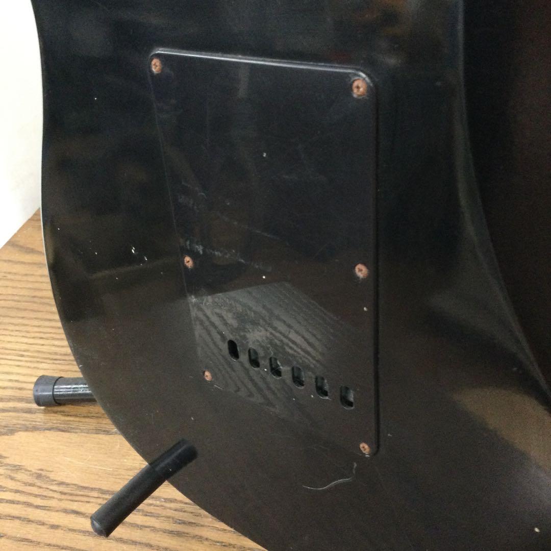 ジャンク品 HOLLY エレキギター ストラト型 スタンド付