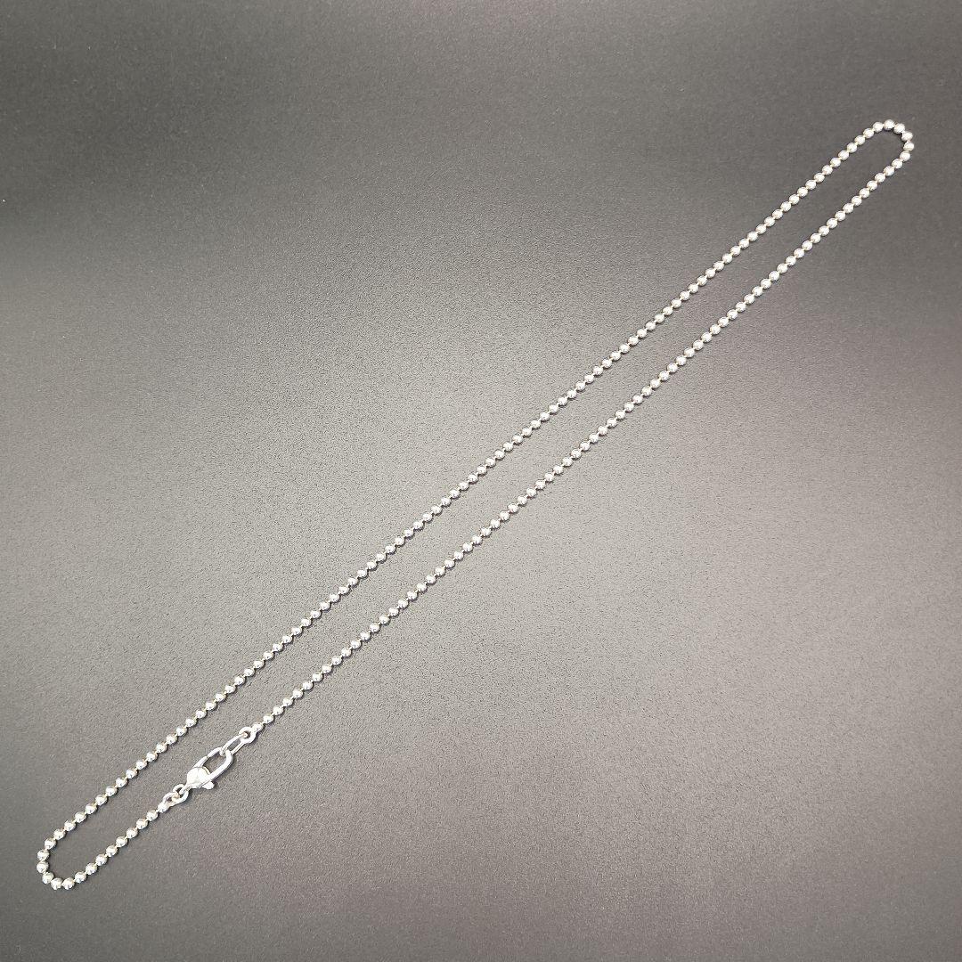 【美品】 GUCCI ボールチェーン 50cm 2mm幅 SILVER925
