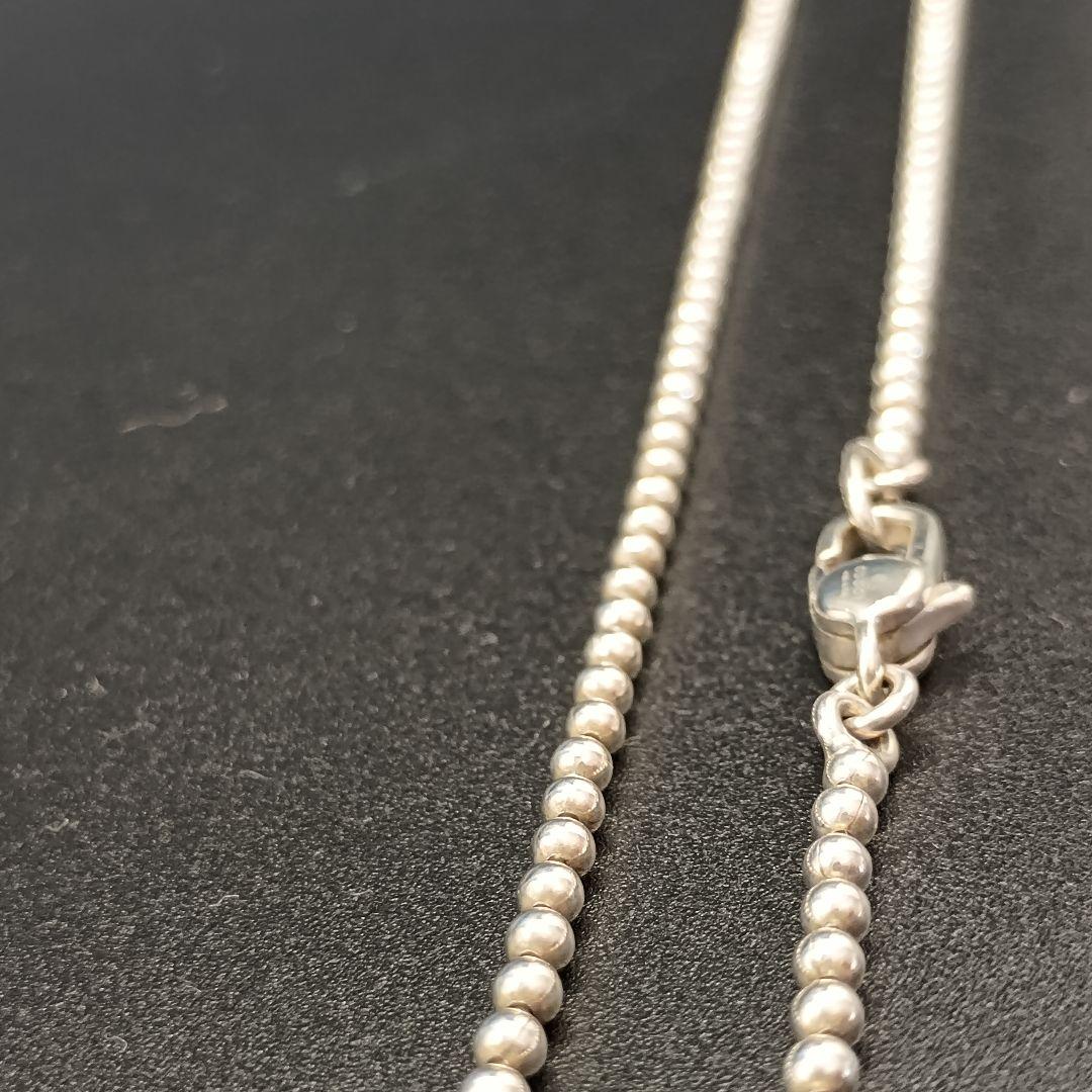 【美品】 GUCCI ボールチェーン 50cm 2mm幅 SILVER925