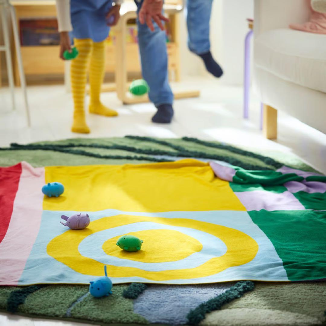IKEA イケア　グレイシモイス　ぬいぐるみ　ブランケット　セット