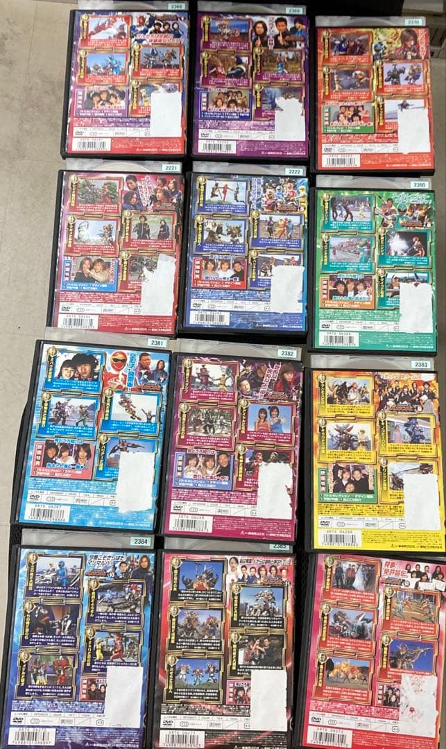【レンタル落ち】　忍風戦隊ハリケンジャー　全12巻
