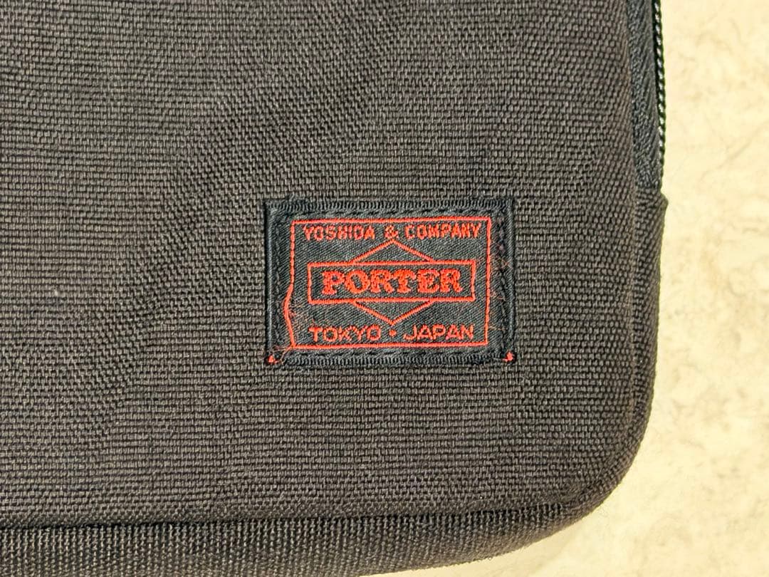 【美品】ポーター SONY PCケース ドキュメントケース PORTER 赤タグ