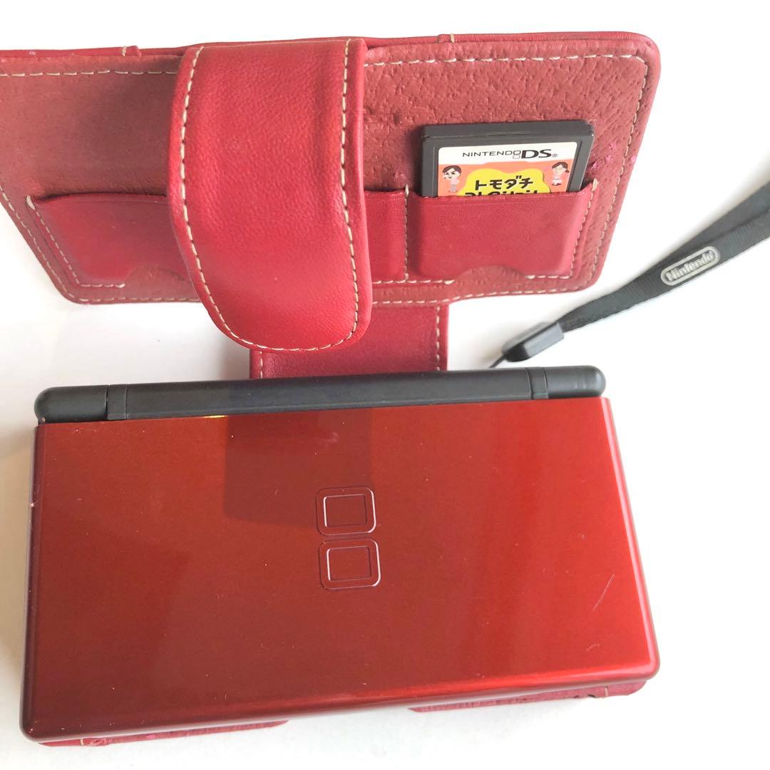 ニンテンドーDSI レッド　ソフト付ともだちコレクション、まちがいさがし、脳トレ