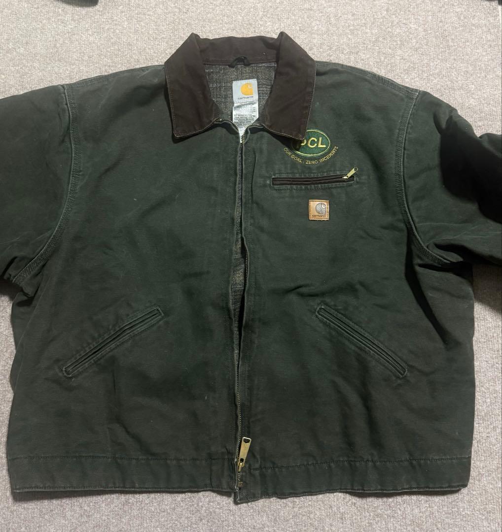 古着　CARHARTT デトロイトジャケット　J97 MOS メキシコ製